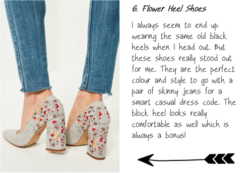 flower heels
